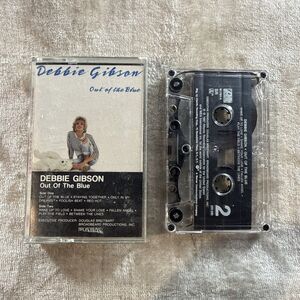 Cassette Tape Debbie Gibson - Out of the Blue  (1987) - Original Atlantic Label